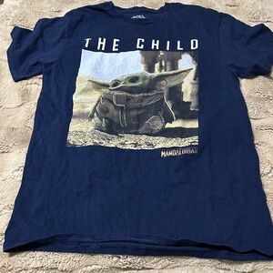 Star Wars The Child Navy Blue T-Shirt